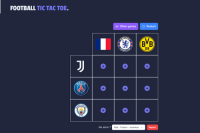 Football Tic Tac Toe